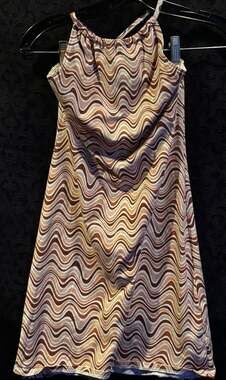 Hollister Retro Halter Mini Dress